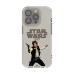 Star Wars Han Solo Color Block Clear Phone Case