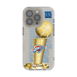 Oklahoma City Thunder 2025 NBA Champions Clear Phone Case for Apple iPhone