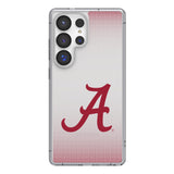 University of Alabama Crimson Tide Script A Linen Clear Phone Case