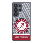 University of Alabama Crimson Tide Personalized EndZone Plus Clear Phone Case for Samsung Galaxy
