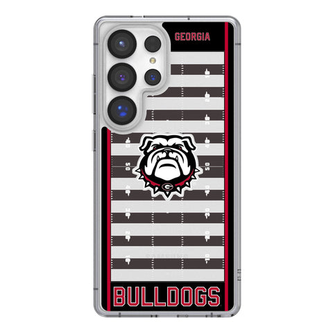 University of Georgia Bulldogs Uga Field Clear Phone Case for Samsung Galaxy