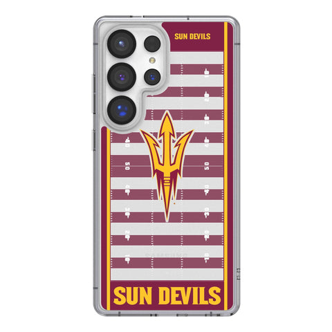 Arizona State University Sun Devils Field Clear Phone Case for Samsung Galaxy