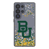 Baylor University Bears Confetti Clear Phone Case