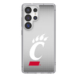 University of Cincinnati Bearcats Linen Clear Phone Case for Samsung Galaxy