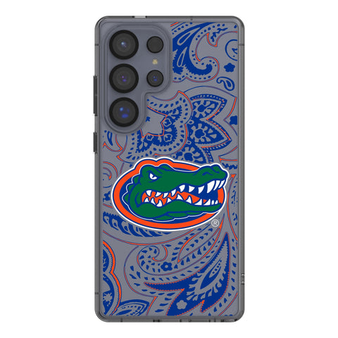 University of Florida Gators Paisley Clear Phone Case for Samsung Galaxy