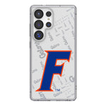 University of Florida Gators Quadtile Clear Phone Case for Samsung Galaxy