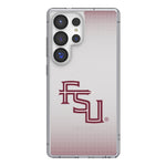 Florida State University Seminoles Athletic Wordmark Linen Clear Phone Case for Samsung Galaxy