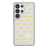 Louisiana State University Tigers Fashion Pattern Clear Phone Case for Samsung Galaxy