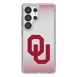University of Oklahoma Sooners Linen Clear Phone Case for Samsung Galaxy