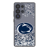 Pennsylvania State University Nittany Lions Confetti Clear Phone Case for Samsung Galaxy