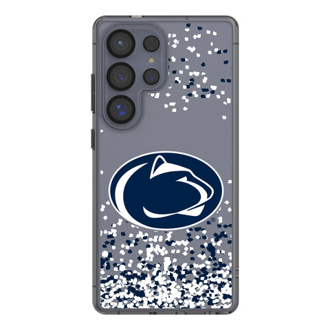 Pennsylvania State University Nittany Lions Confetti Clear Phone Case for Samsung Galaxy