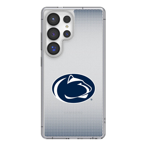Pennsylvania State University Nittany Lions Linen Clear Phone Case for Samsung Galaxy