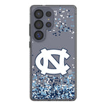 University of North Carolina Tar Heels Confetti Clear Phone Case for Samsung Galaxy