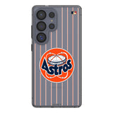 Houston Astros 1977-1993 - Cooperstown Collection Pinstripe Clear Phone Case