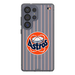 Houston Astros 1977-1993 - Cooperstown Collection Pinstripe Clear Phone Case