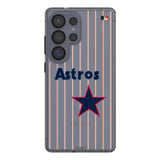 Houston Astros 1975-1981 - Cooperstown Collection Pinstripe Clear Phone Case