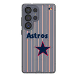 Houston Astros 1975-1981 - Cooperstown Collection Pinstripe Clear Phone Case