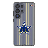 Seattle Mariners 1981-1986 - Cooperstown Collection Pinstripe Clear Phone Case for Samsung Galaxy