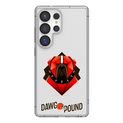 Cleveland Browns 2024 Edition Clear Phone Case for Samsung Galaxy