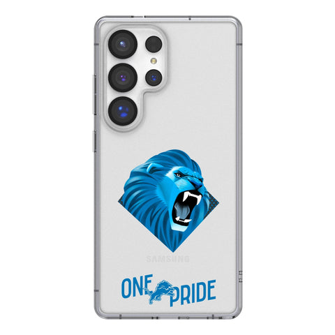 Detroit Lions 2024 Edition Clear Phone Case for Samsung Galaxy