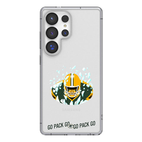 Green Bay Packers 2024 Edition Clear Phone Case for Samsung Galaxy