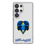 Los Angeles Rams 2024 Edition Clear Phone Case for Samsung Galaxy