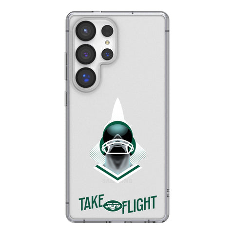 New York Jets 2024 Edition Clear Phone Case for Samsung Galaxy