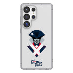 New England Patriots 2024 Edition Clear Phone Case for Samsung Galaxy