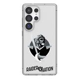 Las Vegas Raiders 2024 Edition Clear Phone Case for Samsung Galaxy