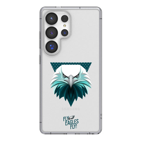 Philadelphia Eagles 2024 Edition Clear Phone Case for Samsung Galaxy