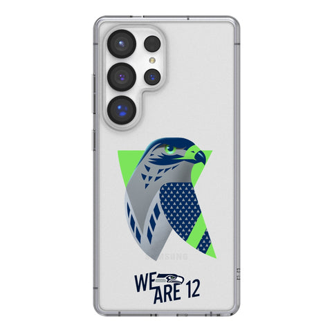 Seattle Seahawks 2024 Edition Clear Phone Case for Samsung Galaxy