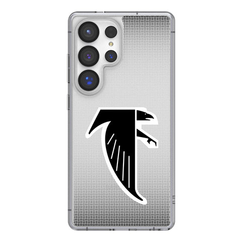 Atlanta Falcons Classic Linen Clear Phone Case for Samsung Galaxy