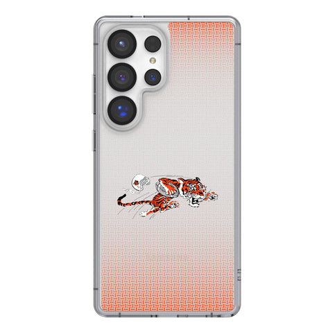 Cincinnati Bengals Historic Collection Linen Clear Phone Case for Samsung Galaxy