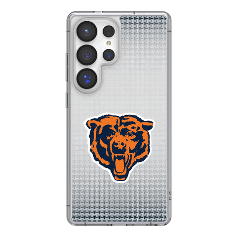 Chicago Bears 1946 Historic Collection Linen Clear Phone Case for Samsung Galaxy