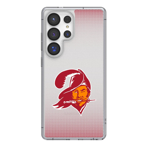 Tampa Bay Buccaneers Historic Collection Linen Clear Phone Case for Samsung Galaxy