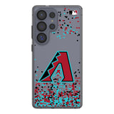 Arizona Diamondbacks Confetti Clear Phone Case