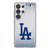 LA Dodgers Linen Clear Phone Case for Samsung Galaxy