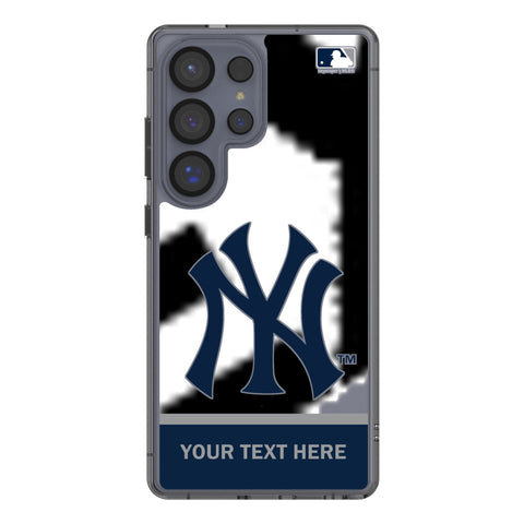 New York Yankees Personalized EndZone Plus Clear Phone Case for Samsung Galaxy