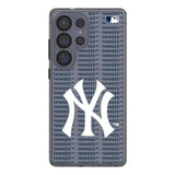 New York Yankees Text Backdrop Clear Phone Case for Samsung Galaxy