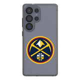 Denver Nuggets Text Backdrop Clear Phone Case