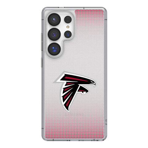 Atlanta Falcons Linen Clear Phone Case for Samsung Galaxy