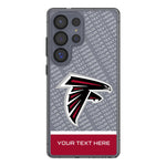 Atlanta Falcons Personalized EndZone Plus Clear Phone Case for Samsung Galaxy