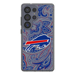 Buffalo Bills Paisley Clear Phone Case