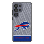 Buffalo Bills Personalized EndZone Plus Clear Phone Case for Samsung Galaxy