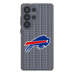 Buffalo Bills Text Backdrop Clear Phone Case