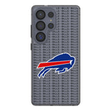 Buffalo Bills Text Backdrop Clear Phone Case