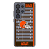 Cleveland Browns Field Clear Phone Case for Samsung Galaxy