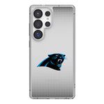 Carolina Panthers Linen Clear Phone Case for Samsung Galaxy
