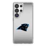 Carolina Panthers Linen Clear Phone Case for Samsung Galaxy