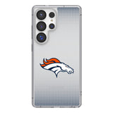 Denver Broncos Linen Clear Phone Case